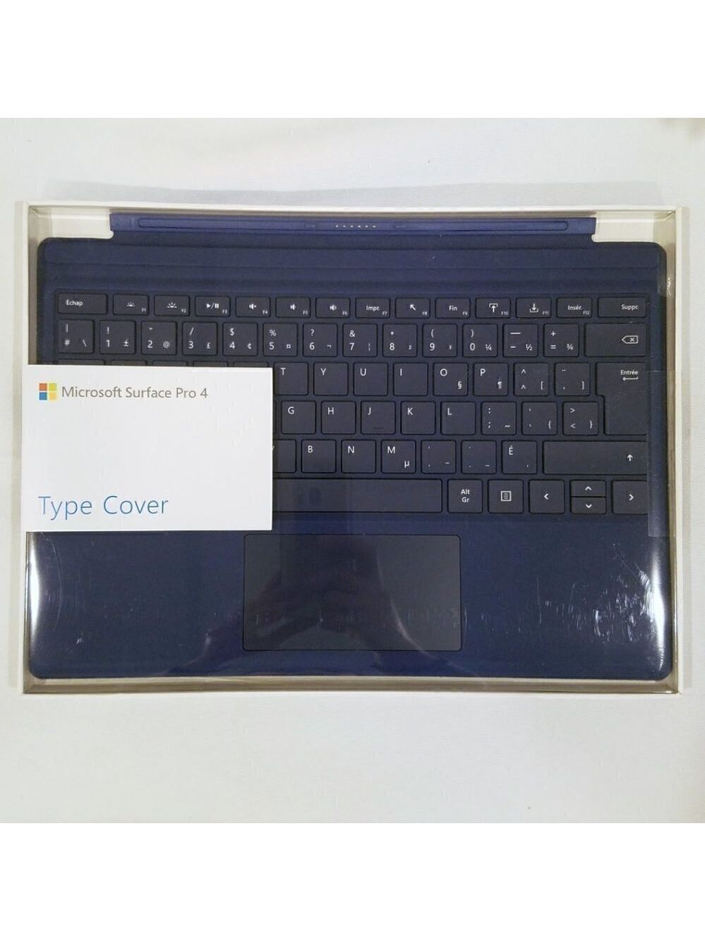 New Microsoft Surface Pro 4 Type Cover French/English Edition - Navy